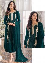 Faux Georgette Rama Eid Wear Embroidery Work Pakistani Suit